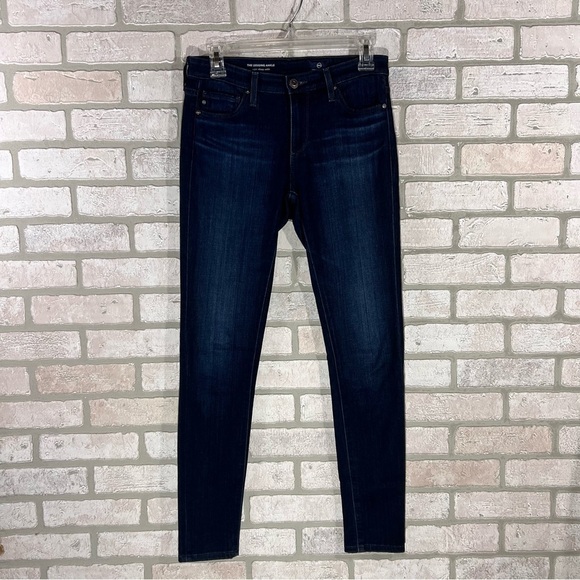 Ag The Legging Ankle Super Skinny Jeans in Coal Grey Size 25 - Picture 4 of 10